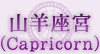 山羊座宮（Capricorn）