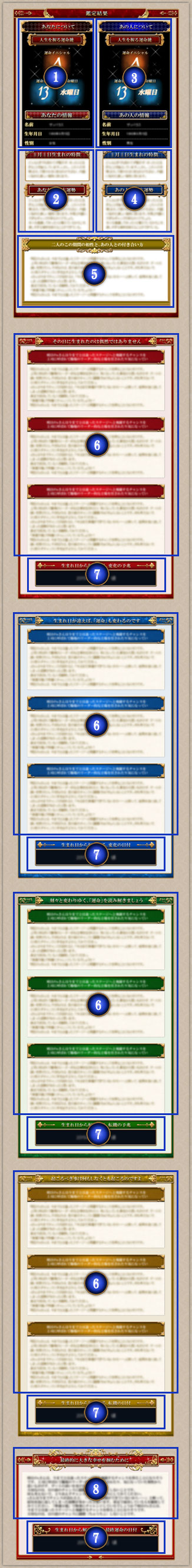二人用結果サンプル